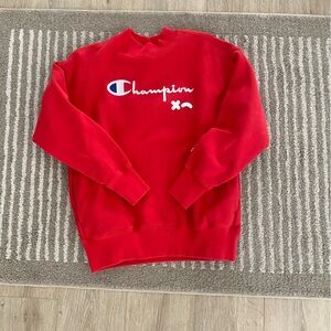Champion Red Rumble Boxing Logo pullover